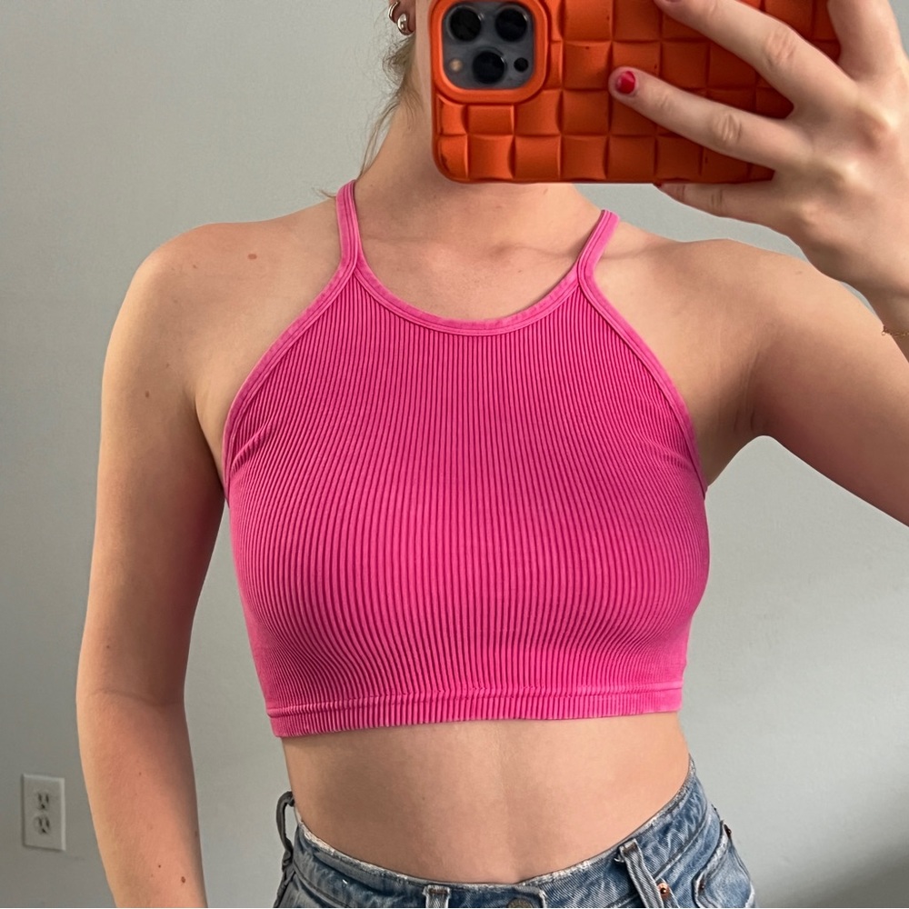 Free People movement Happiness runs crop tank